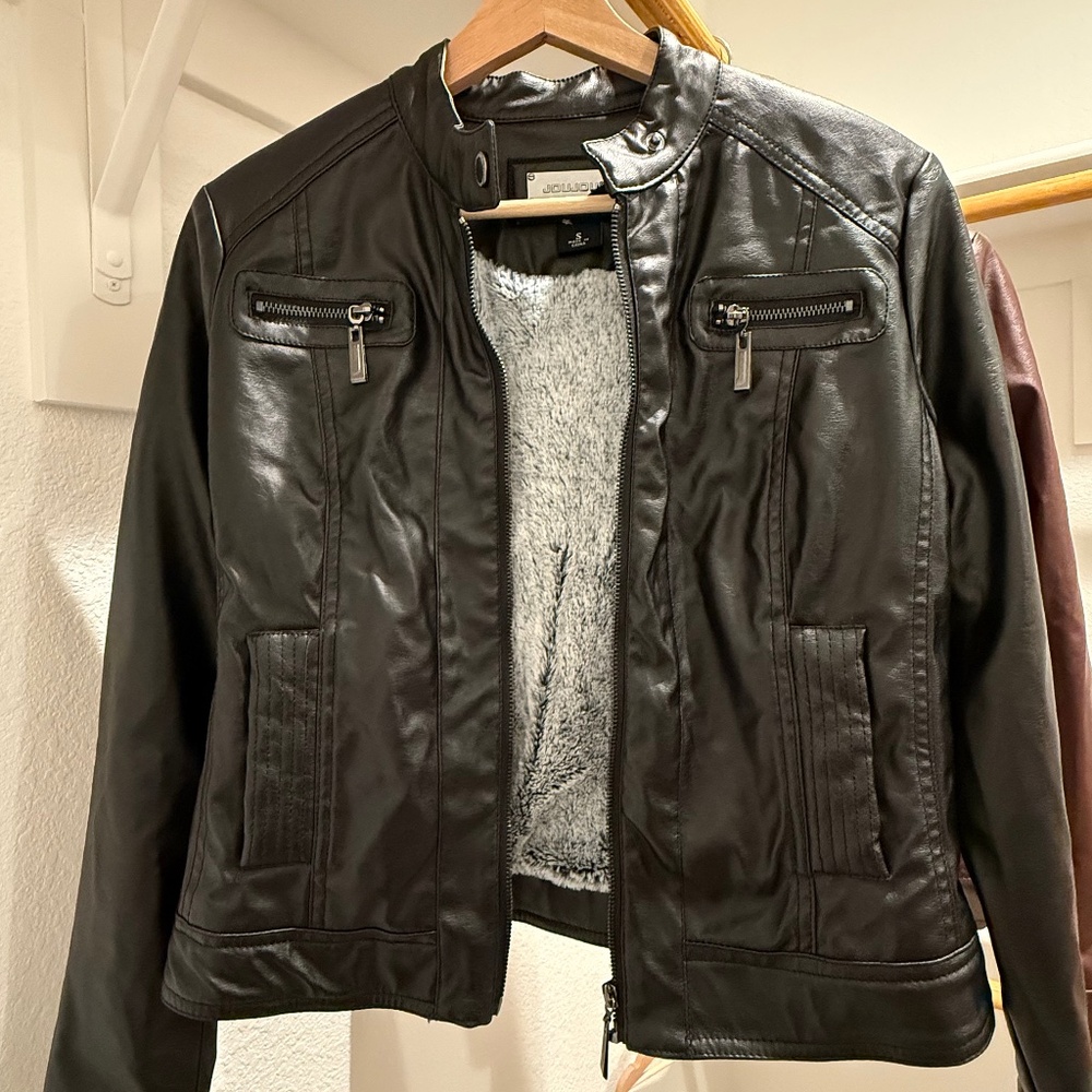 Vegan Leather Jacket